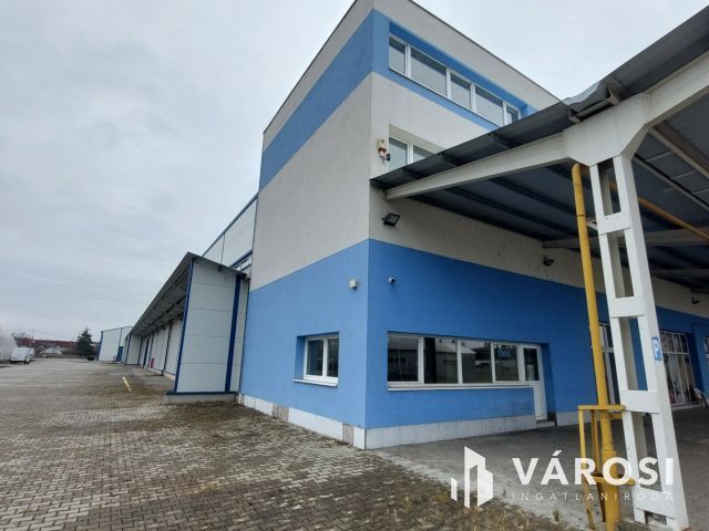 Logisztikai raktár ipari vasút bekötéssel is Szombathelyen