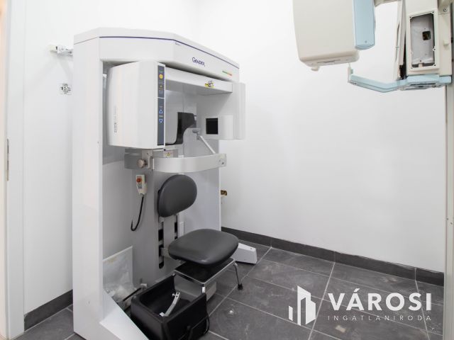 26 m2-es fogászati rendelő felszerelve, berendezve Újbudán