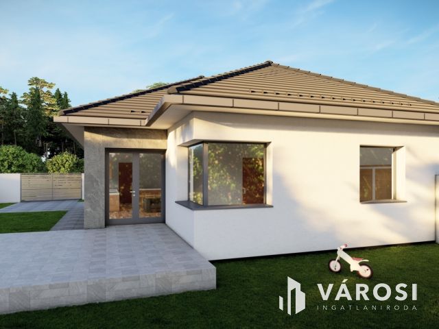 Új építésű, 100 m2-es tégla családi házak Kishomokon eladók