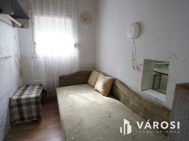 Teleki utcában, udvari lakás kis zöldterülettel