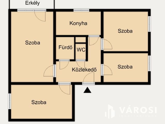 3 és fél szobás lakás Szombathelyen az Oladi lakótelepen